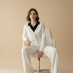 Knit Top & Trouser Set