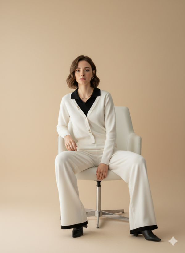 Knit Top & Trouser Set