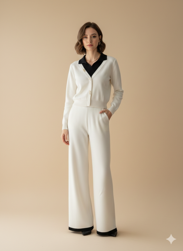 Knit Top & Trouser Set