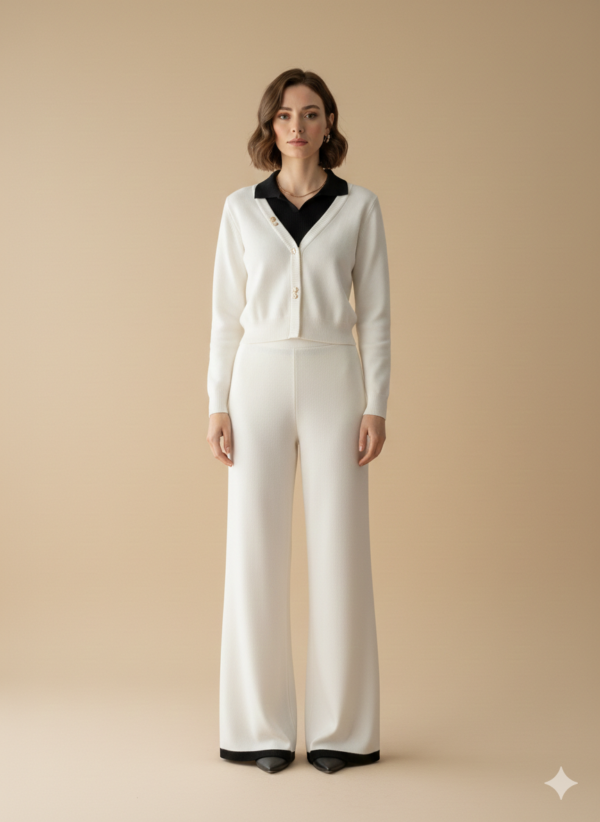 Knit Top & Trouser Set